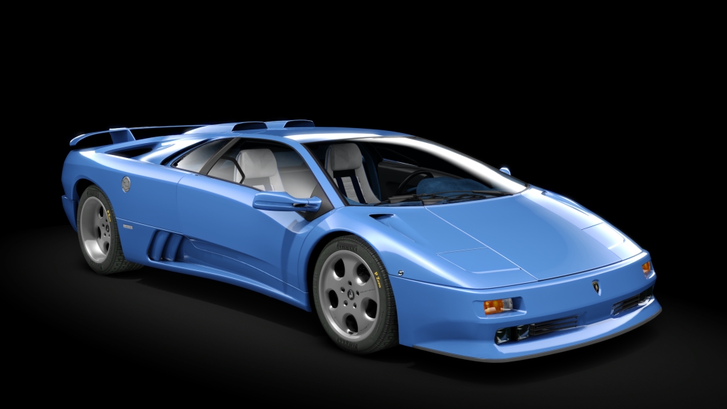 Lamborghini Diablo SE30 Jota, skin lightblue