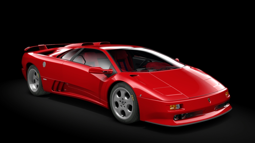 Lamborghini Diablo SE30 Jota, skin red