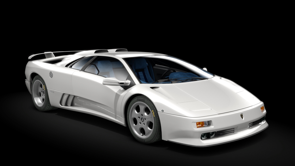 Lamborghini Diablo SE30 Jota, skin titanium