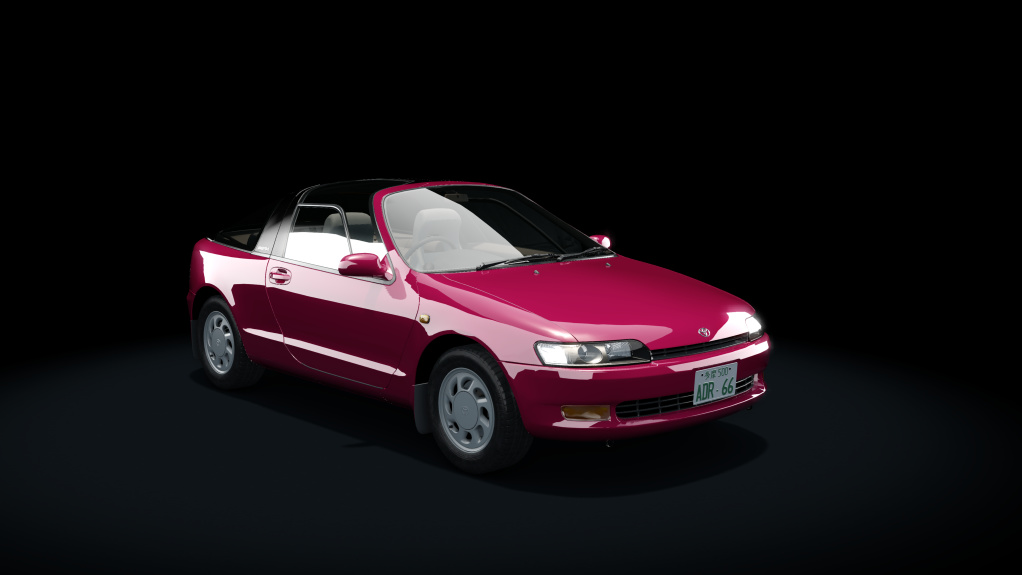 Toyota Sera, skin Wine_Red_Mica