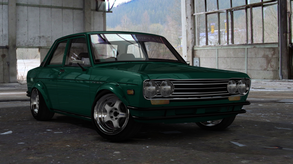 ADC Nissan Datsun 510  420, skin Gas Green