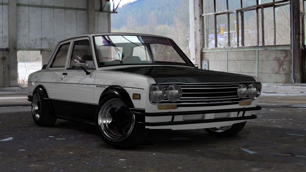 ADC Nissan Datsun 510  420, skin White