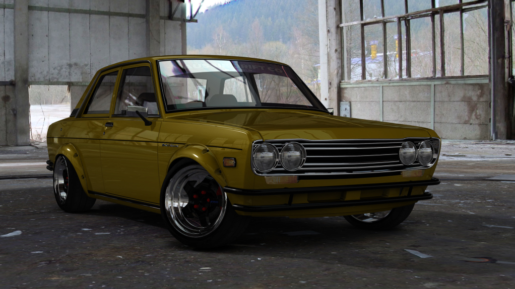 ADC Nissan Datsun 510  420, skin Yellow