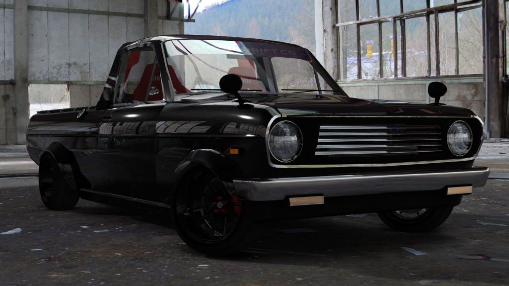 ADC Datsun Sunny Ute  420, skin Black