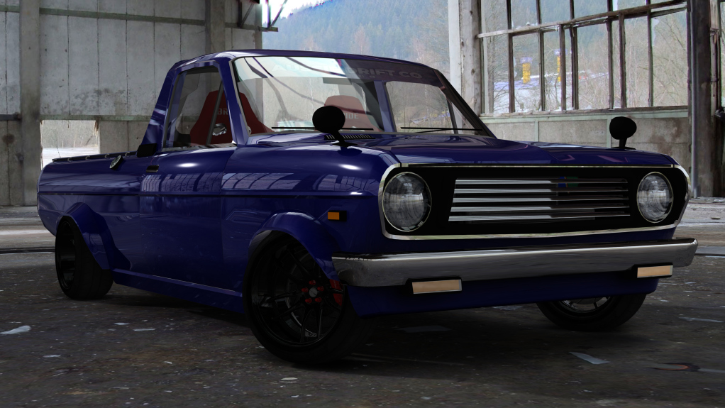 ADC Datsun Sunny Ute  420, skin Dark Blue