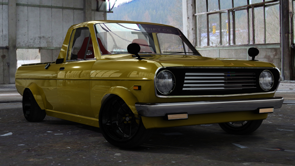 ADC Datsun Sunny Ute  420, skin Yellow