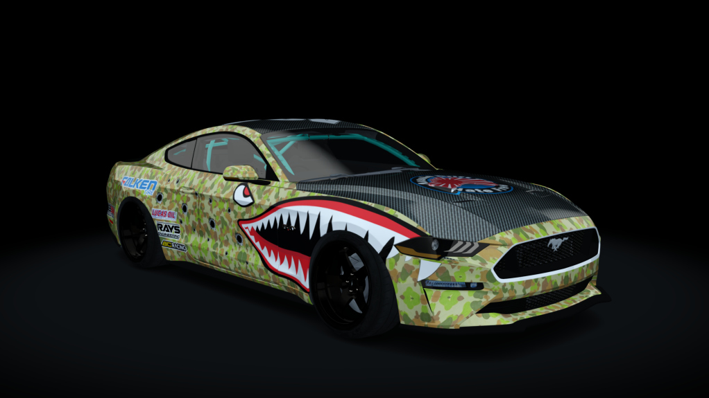 ADC Ford Mustang  420, skin DPCU camo