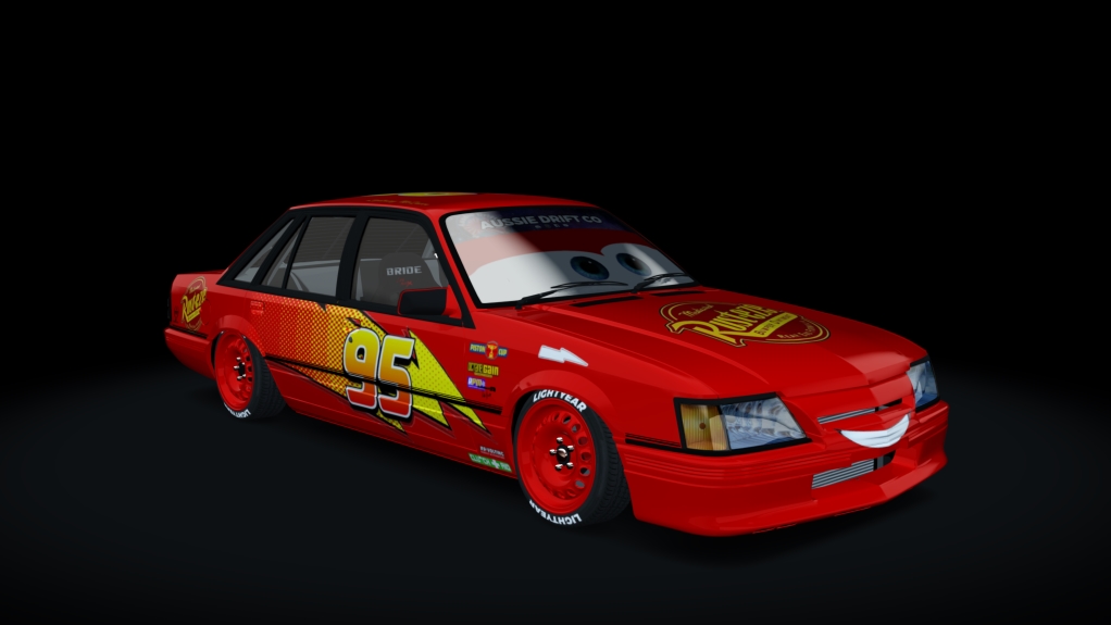 ADC Holden Commo VK  420, skin Lightning McQueen - waszaspec