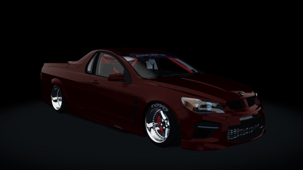 ADC Holden Maloo Ute  420, skin Maroon