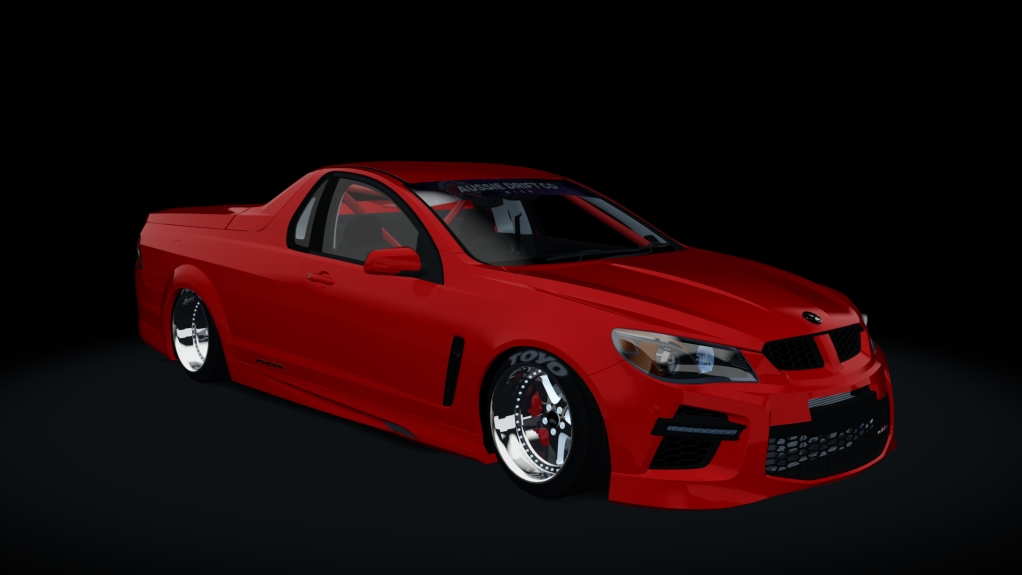 ADC Holden Maloo Ute  420, skin Red