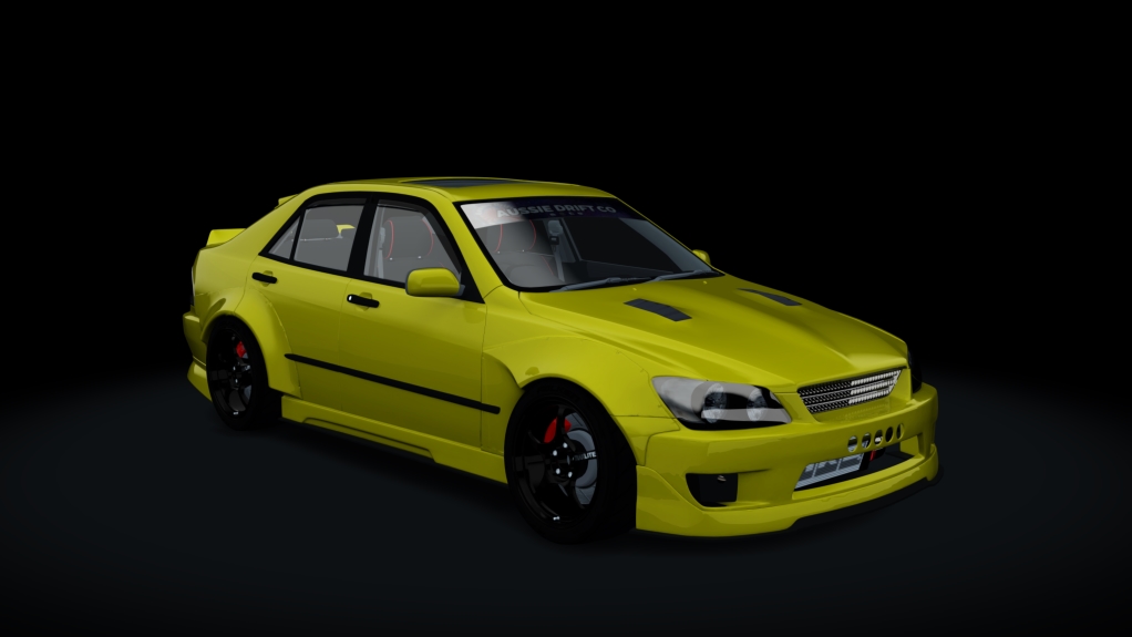 ADC Lexus IS200  420, skin Yellow