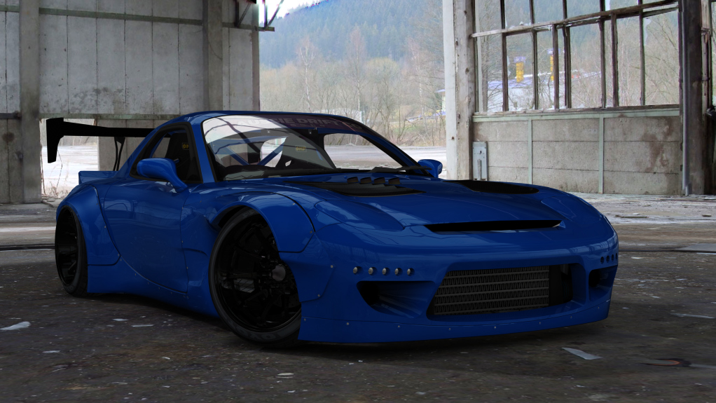 ADC Mazda RX7  420, skin Baby Blue