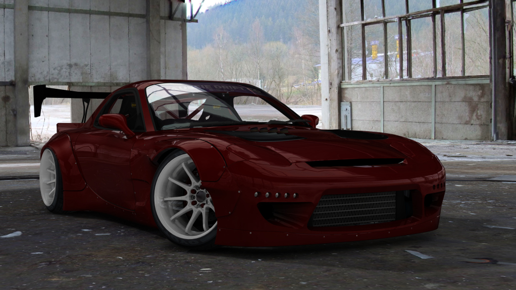 ADC Mazda RX7  420, skin Red