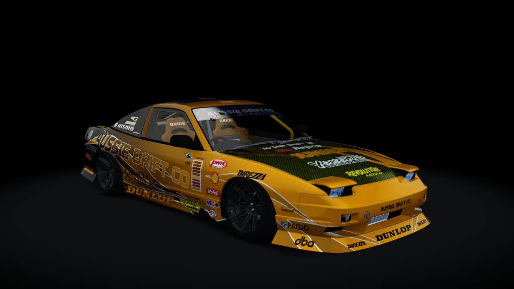 ADC Nissan 180SX  420, skin D1SL_Orange