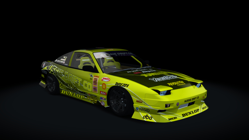 ADC Nissan 180SX  420, skin D1SL_Yellow