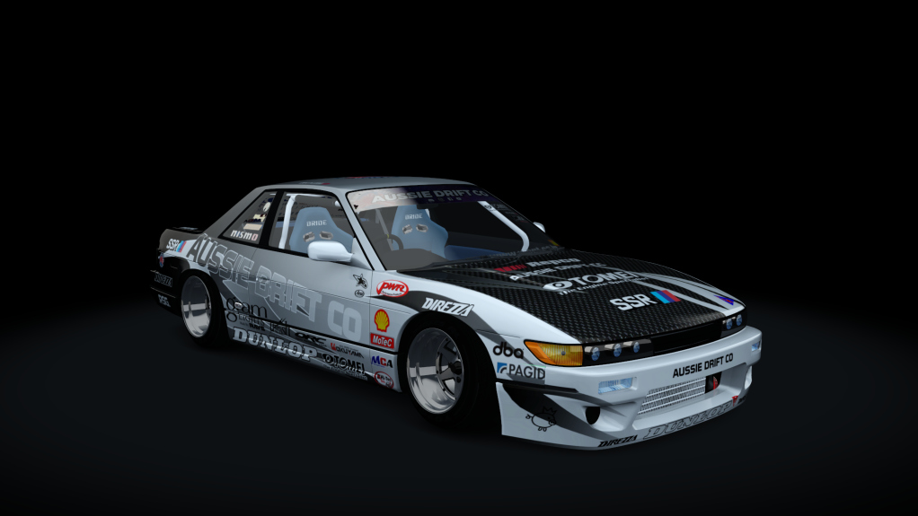 ADC Nissan Silvia S13  420, skin D1SL_White