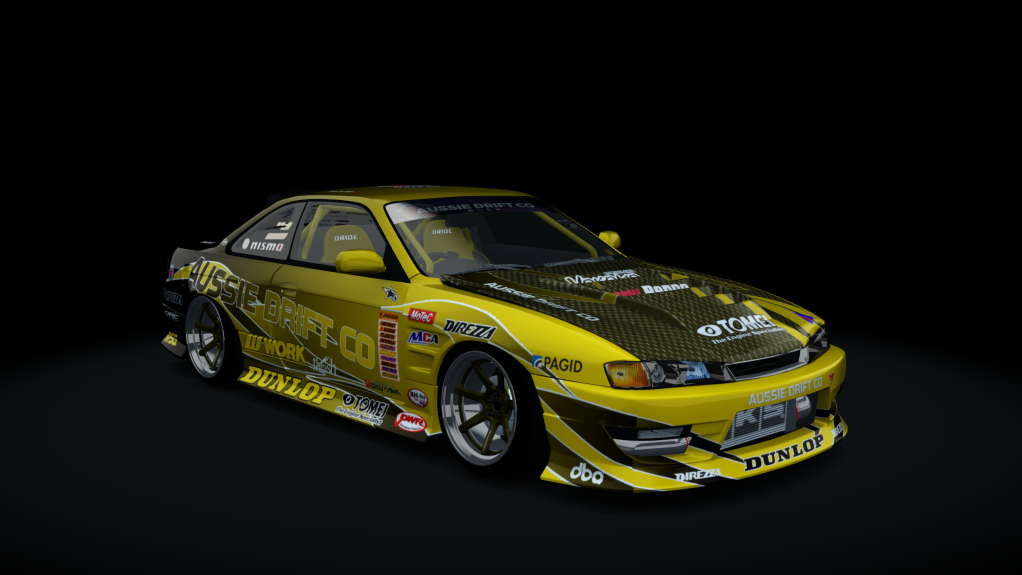 ADC Nissan Silvia S14 Kouki  420, skin D1SL Gold