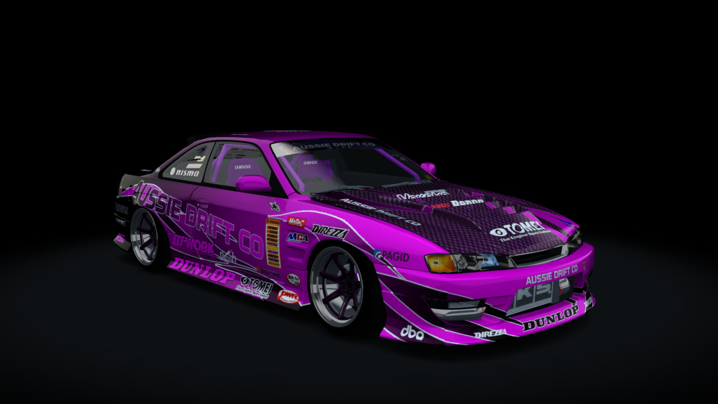 ADC Nissan Silvia S14 Kouki  420, skin D1SL Pink