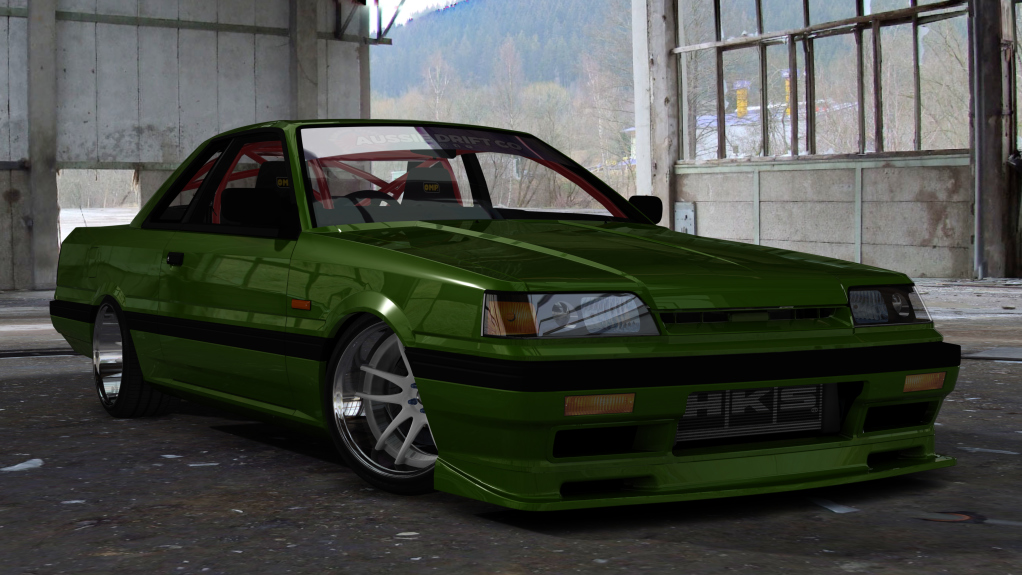 ADC Nissan Skyline R31  420, skin Lime Green