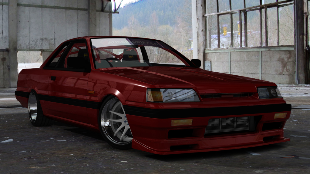 ADC Nissan Skyline R31  420, skin Red