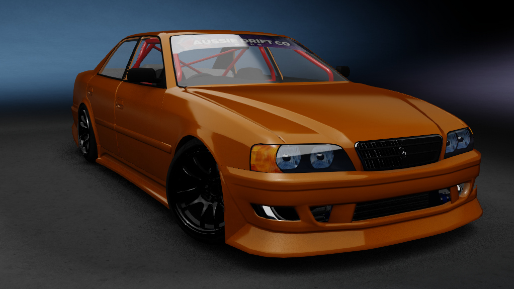 ADC Toyota JZX100 Chaser  420, skin Orange