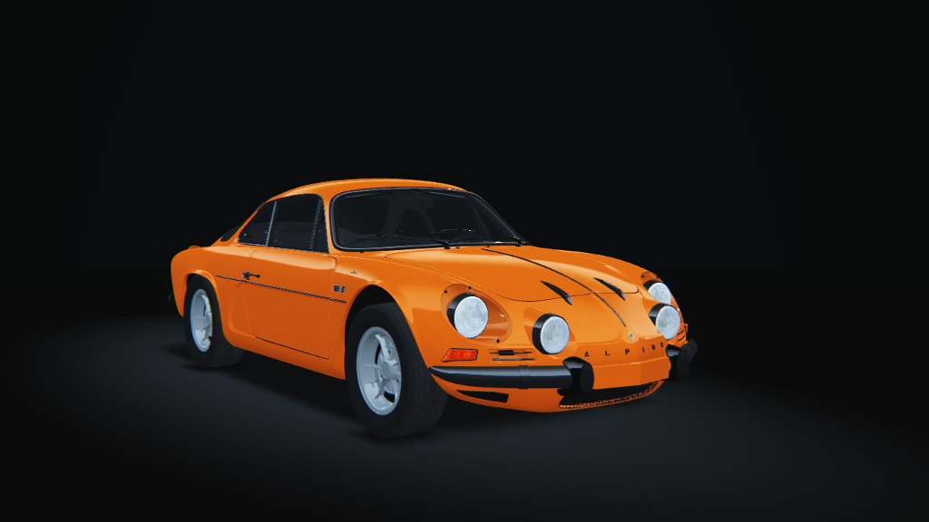 Alpine A110 1600S Drift Tune Preview Image