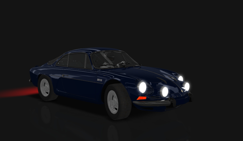 Alpine A110 1600S Drift Tune, skin Blue