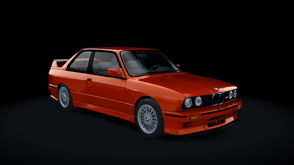 BMW M3 E30, skin Henna_Red