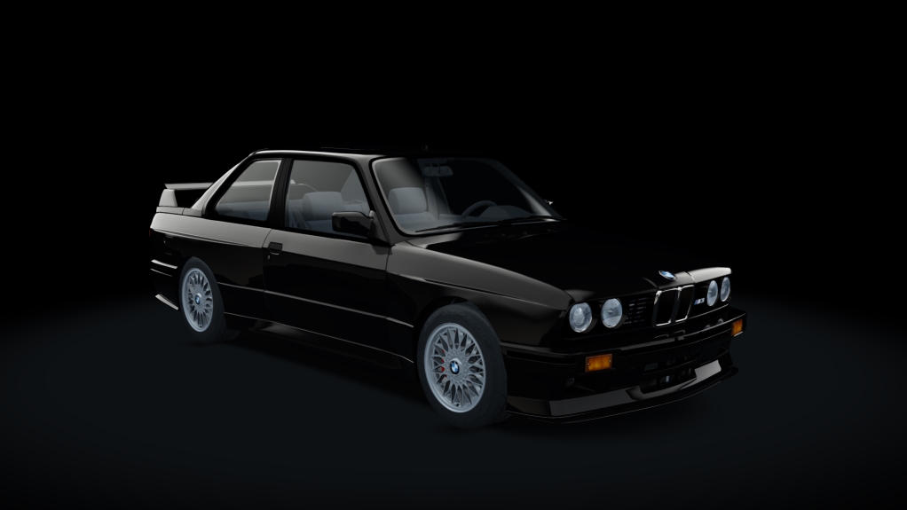 BMW M3 E30, skin diamond_black_metallic