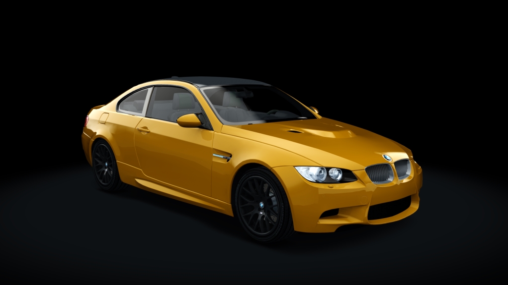 BMW M3 E92, skin Orange