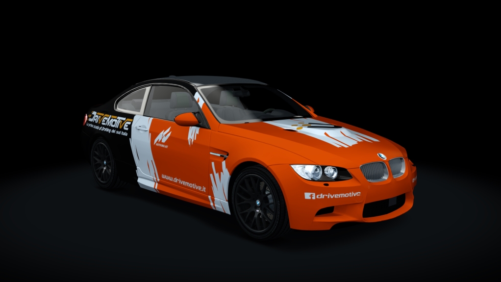 BMW M3 E92 drift, skin drivemotive