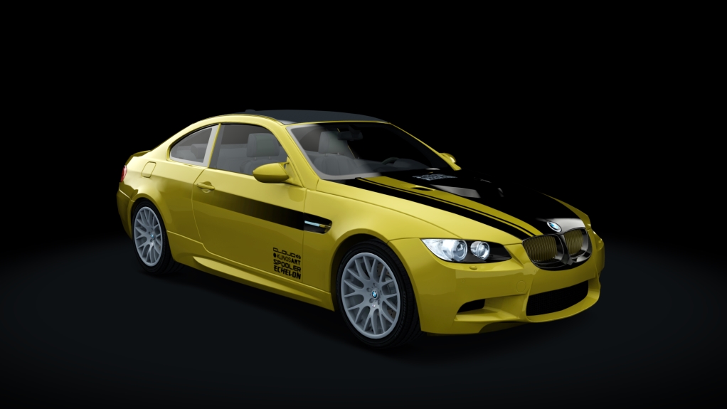 BMW M3 E92 Step1, skin Phoenix_Yellow