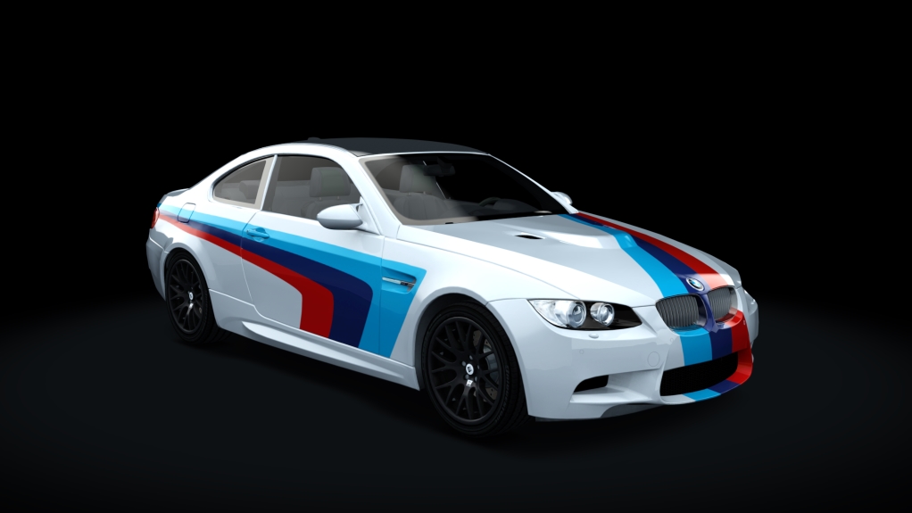 BMW M3 E92 Step1, skin basic