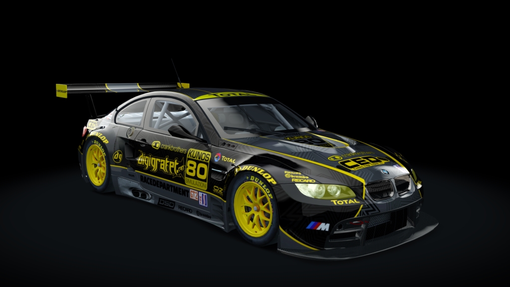 BMW M3 GT2, skin Digigrafet