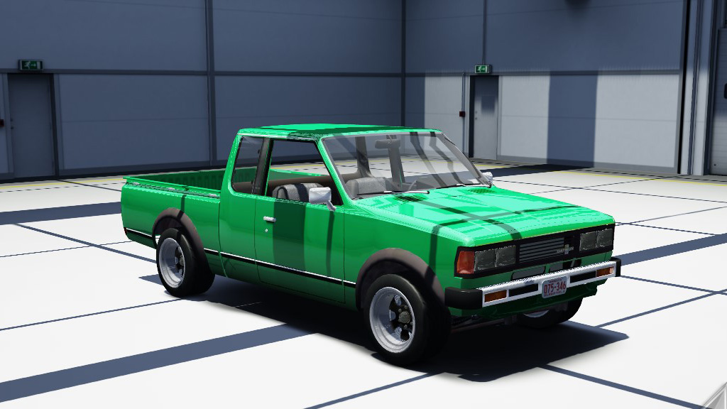 Datsun 720 KC Drift, skin green