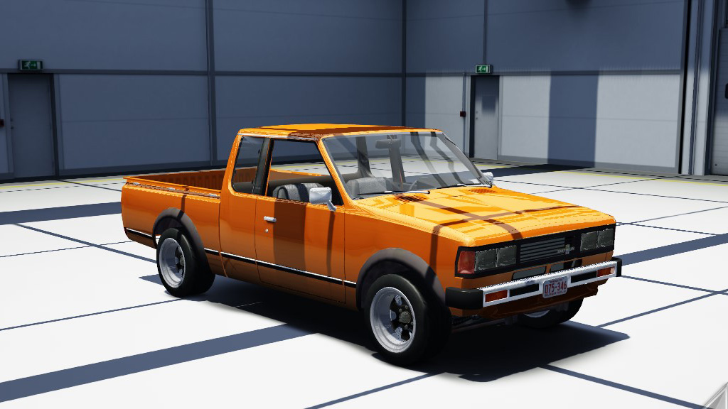 Datsun 720 KC Drift, skin orange