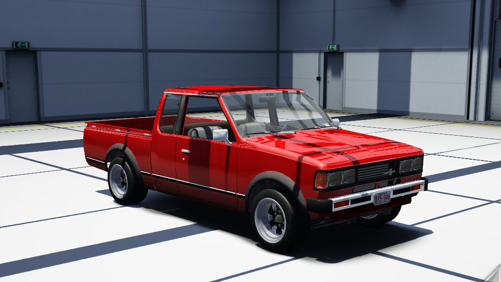 Datsun 720 KC Drift, skin red