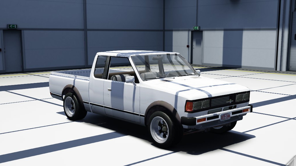 Datsun 720 KC Drift, skin white