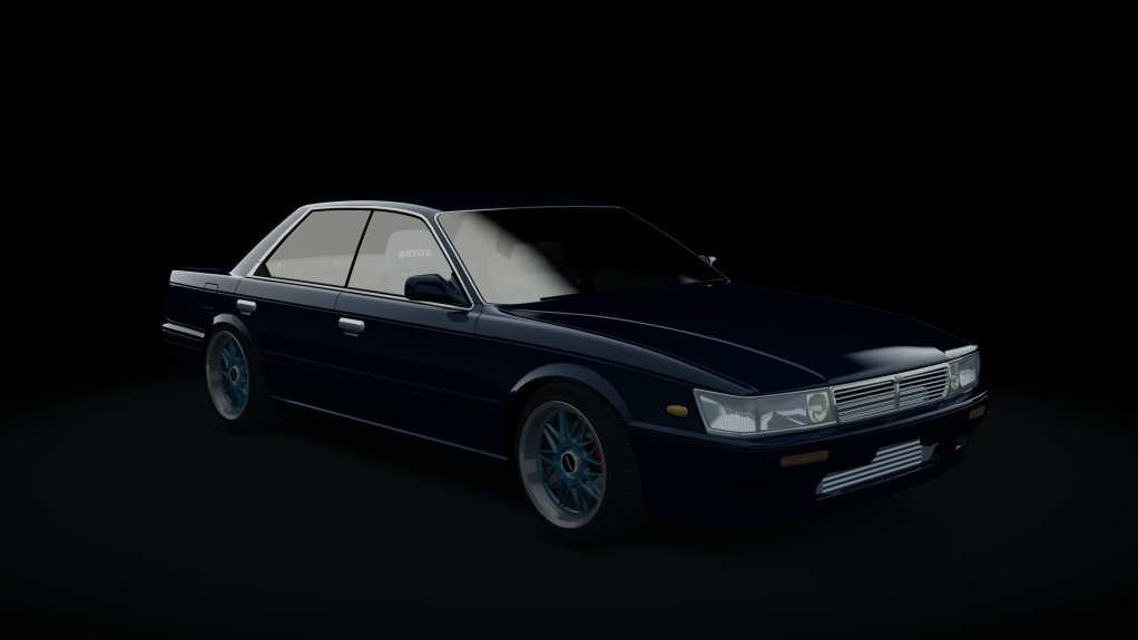 Nissan Laurel C33 DW-Spec, skin blue