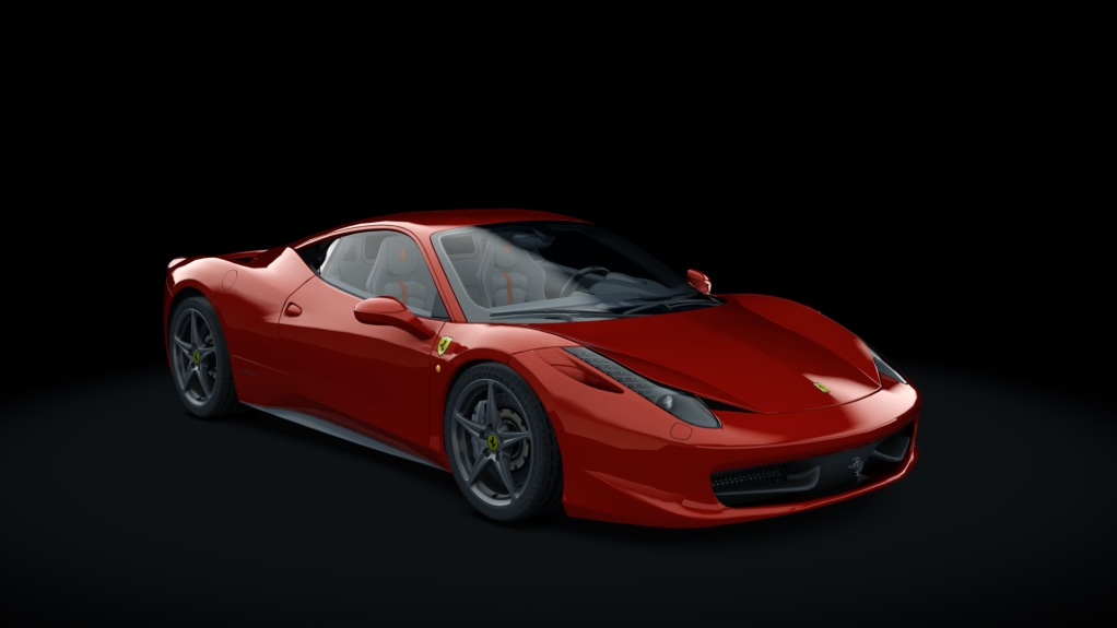 Ferrari 458 Italia, skin 07_rosso_corsa