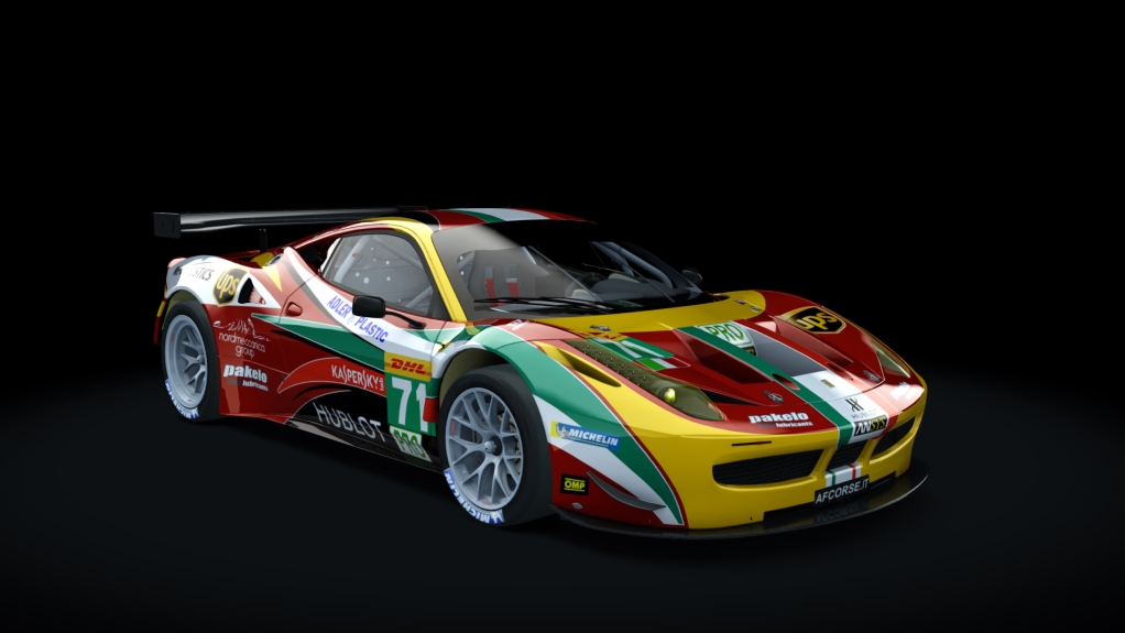 Ferrari 458 GT2, skin AF_Corse_WEC_2014_71