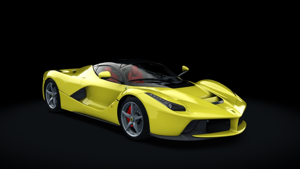 Ferrari LaFerrari, skin 01_giallo_modena