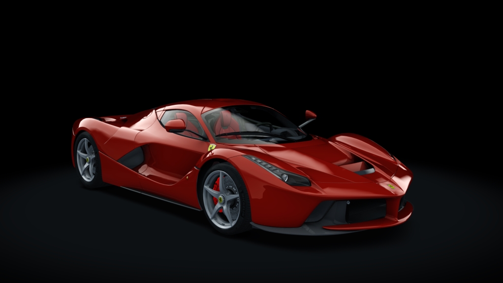 Ferrari LaFerrari, skin 02_rosso_corsa_r