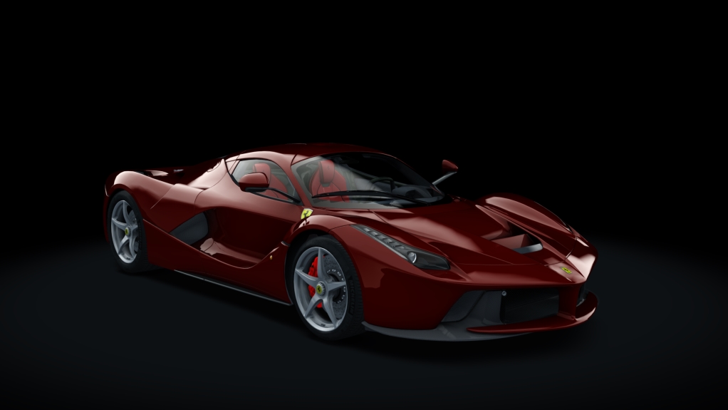 Ferrari LaFerrari, skin 16_rosso_mugello_r