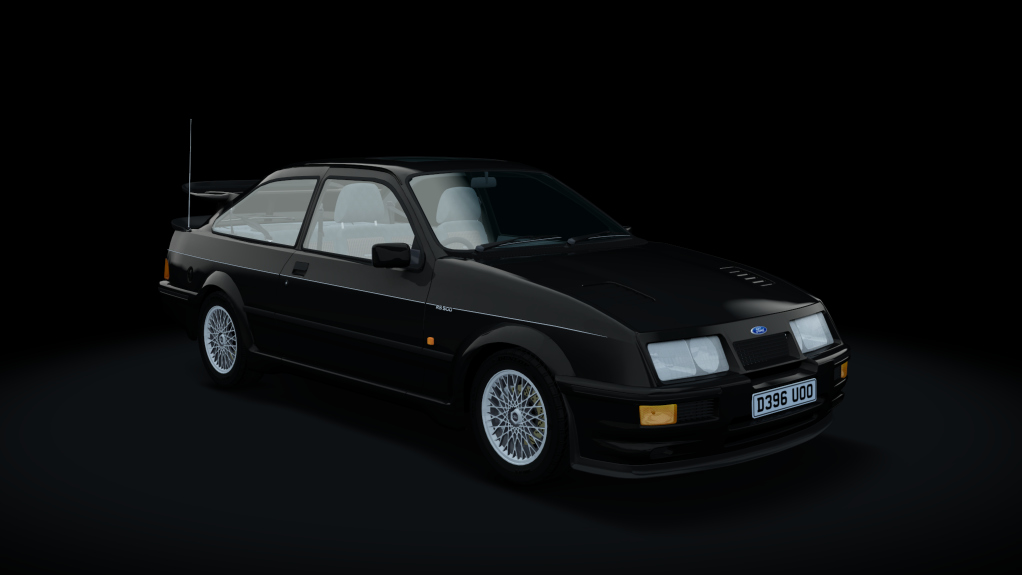 Ford Sierra RS500, skin black