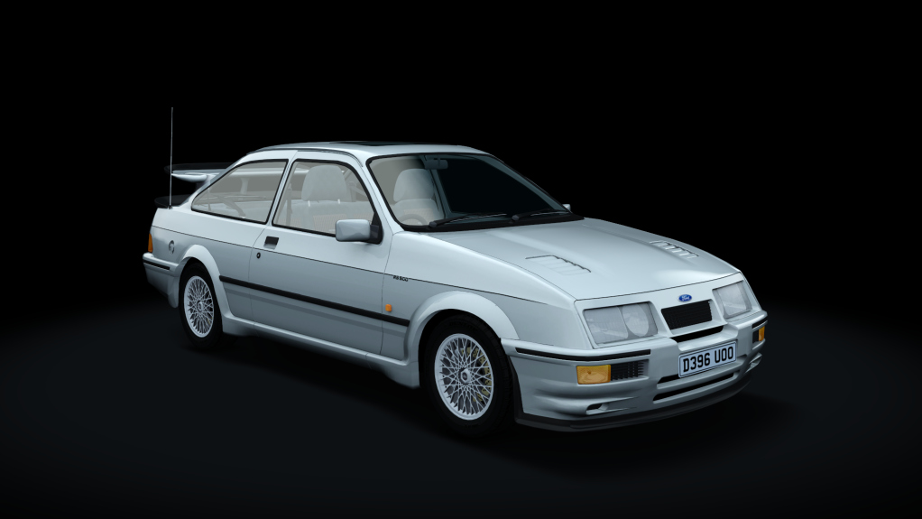 Ford Sierra RS500, skin white