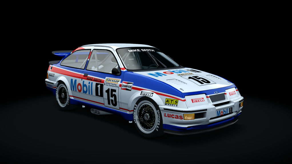 Ford Sierra RS500 Group A, skin 87btcc_015_smith