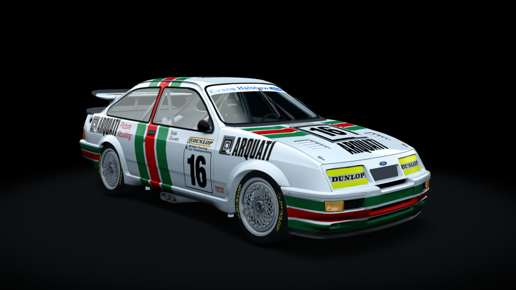 Ford Sierra RS500 Group A, skin 87btcc_016_gravett