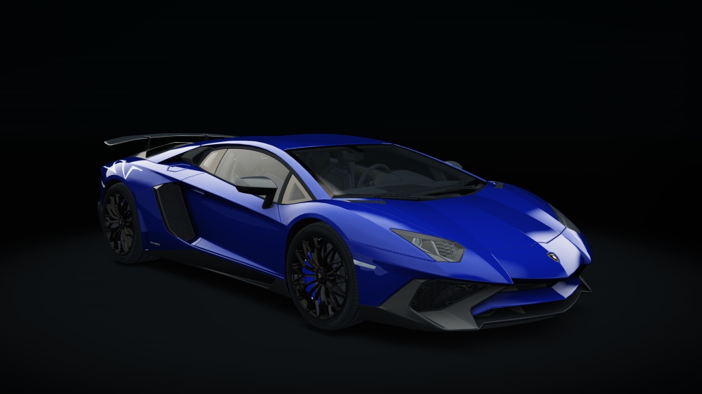 Lamborghini Aventador SV, skin 29_blu_hera_metal