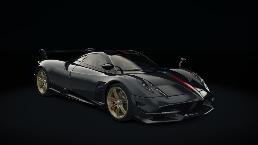 Pagani Huayra BC, skin carbon_carbon_red